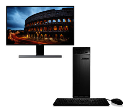Lenovo IdeaCentre 300s Desktop PC & Monitor Bundle